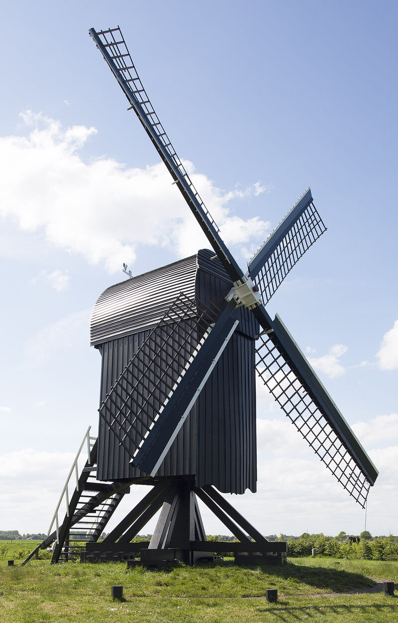 Koren- en pelmolen Standerdmolen Ter Haar